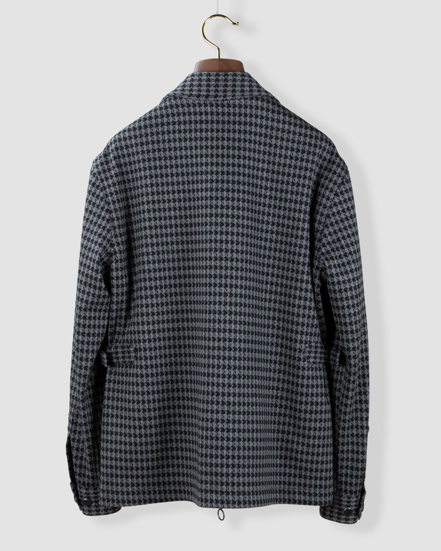 Charcoal Checker Shacket